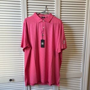 FootJoy Vibrant Pink Polo Shirt